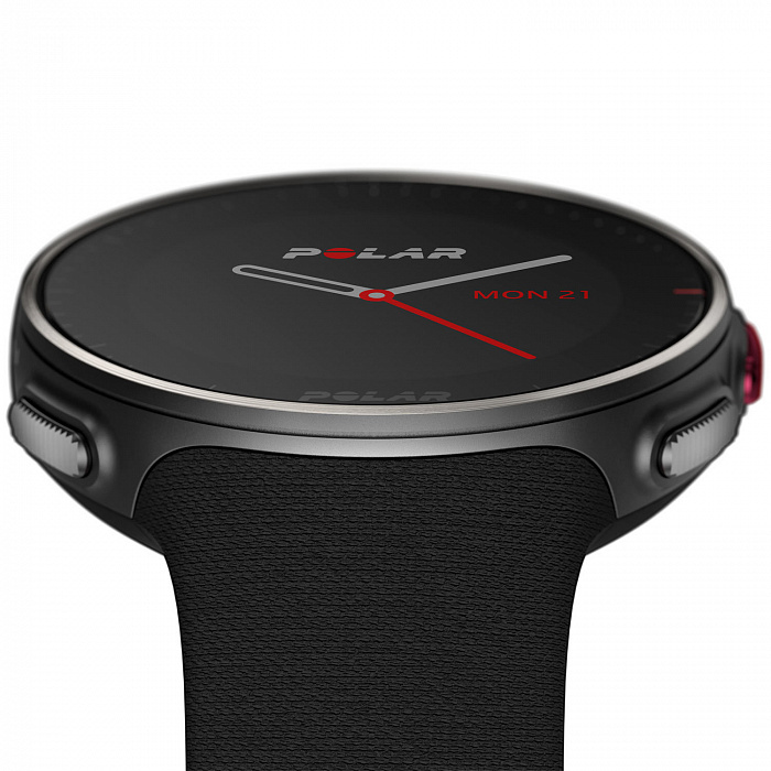 Мультиспортивные часы Polar Vantage V Titan 90072459 (Black) купить в интернет-магазине icover