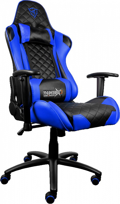 Игровое кресло ThunderX3 TGC12 TX3-12BB (Blue/Black) купить в интернет-магазине icover