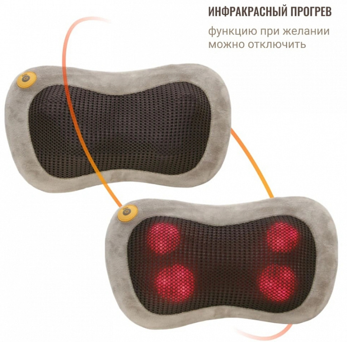 Массажная подушка GESS uShiatsu (Beige) купить в интернет-магазине icover