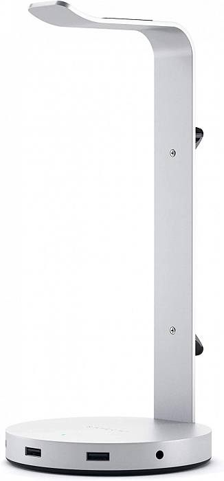 Подставка-хаб Satechi Aluminum USB Headphone Stand ST-UCHSHS (Silver) купить в интернет-магазине icover