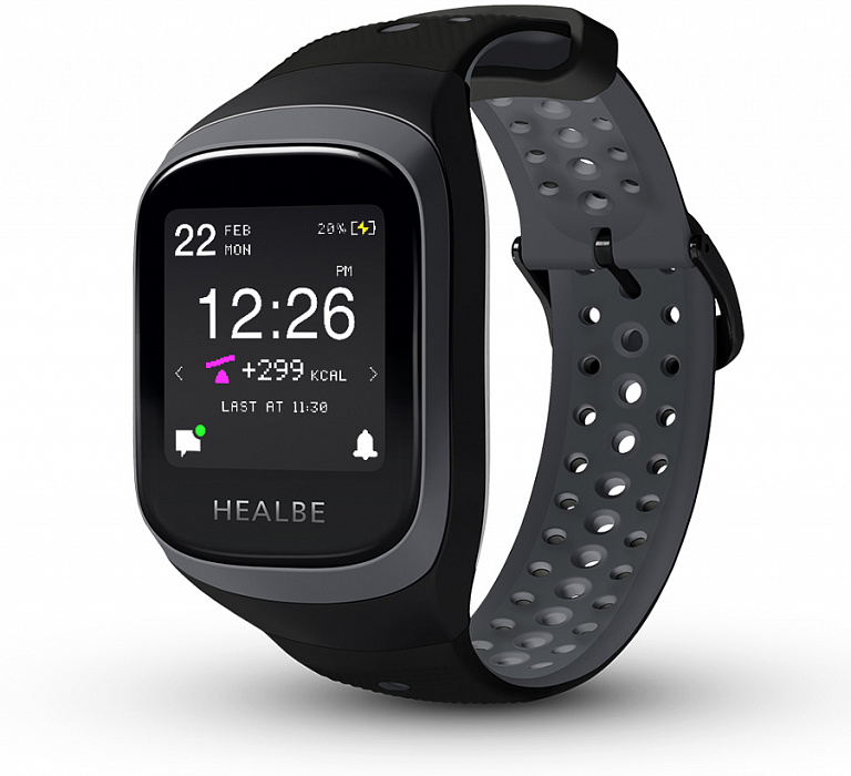 Фитнес-браслет Healbe GoBe 3 (Grey) купить в интернет-магазине icover