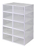 Коробки для хранения обуви Ridberg 30 шт (Transparent) купить в интернет-магазине icover