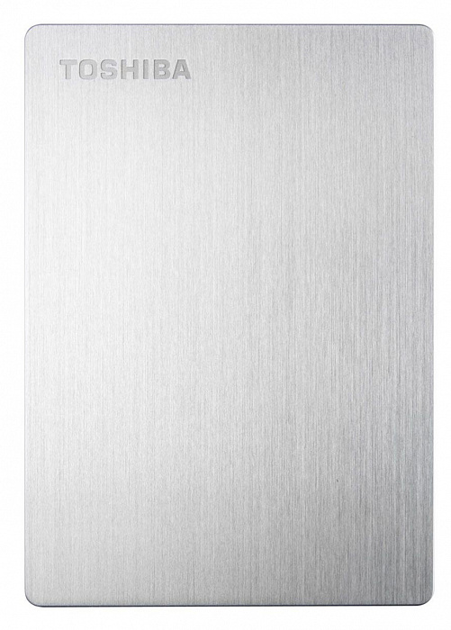 Toshiba Canvio Slim 2.5" 500Gb (HDTD205ES3DA) - внешний жесткий диск (Silver) купить в интернет-магазине icover