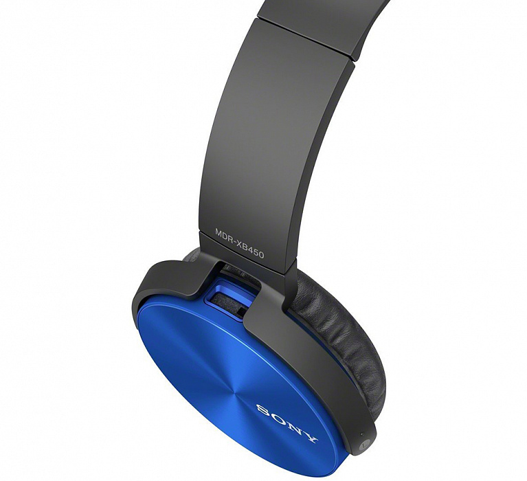Sony MDR-XB450AP/L - накладные наушники (Blue) купить в интернет-магазине icover
