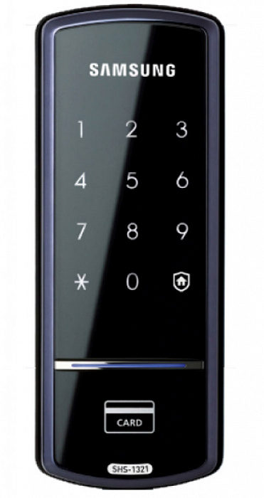 Электронный дверной замок Samsung SHS-1321 XAK/EN (Black) купить в интернет-магазине icover