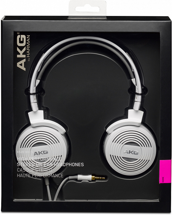 AKG K 520 - накладные наушники (White) купить в интернет-магазине icover