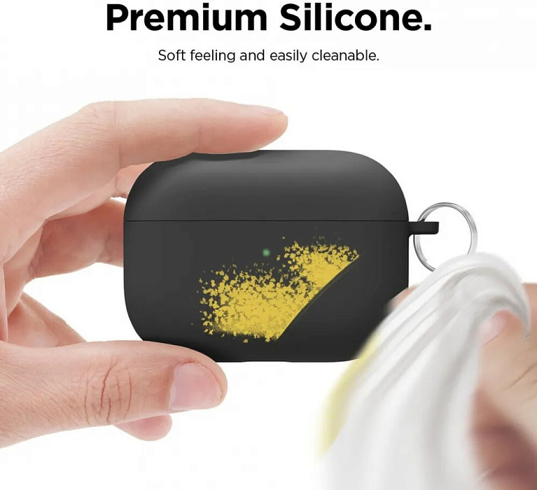 Чехол Elago Liquid Hang Case (EAPPRH-HANG-BK) для AirPods Pro (Black) купить в интернет-магазине icover