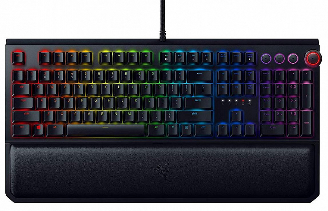 Игровая клавиатура Razer BlackWidow Elite Green Switch RZ03-02621100-R3R1 (Black) купить в интернет-магазине icover