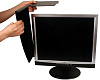 PChOOD Monitor Hood Pro (DEA-01) - козырек для монитора (Black) купить в интернет-магазине icover