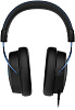 Игровые наушники HyperX Cloud Alpha S HX-HSCAS-BL/WW (Black/Blue) купить в интернет-магазине icover