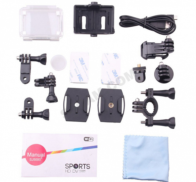SJCAM SJ5000 Plus - экшн-камера (Black) купить в интернет-магазине icover