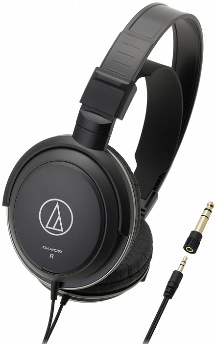 Накладные наушники Audio-Technica ATH-AVC200 (Black) купить в интернет-магазине icover