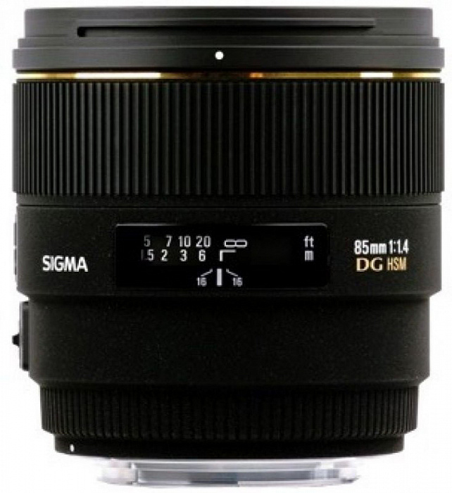 Sigma AF 85mm f/1.4 EX DG HSM (320954) - объектив для фотокамеры Canon (Black) купить в интернет-магазине icover