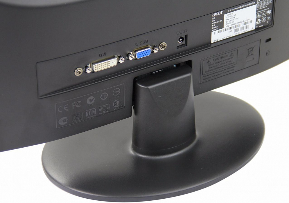 Acer S230HLBbd (UM.VS0EE.B10) - монитор (Black) купить в интернет-магазине icover