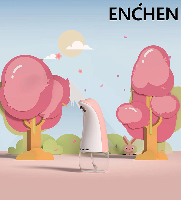Дозатор мыла Enchen COCO 2 Handwash Basin (Pink) купить в интернет-магазине icover
