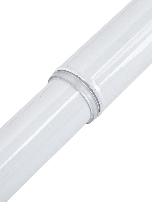 Карниз для ванной телескопический облегченный Ridberg 3.0 110 см (White) купить в интернет-магазине icover