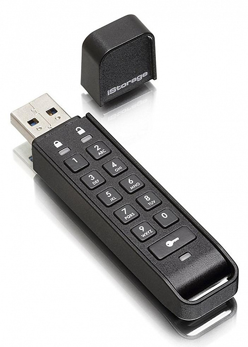 Флеш-накопитель iStorage DatAshur Personal2 16Gb (Black) купить в интернет-магазине icover