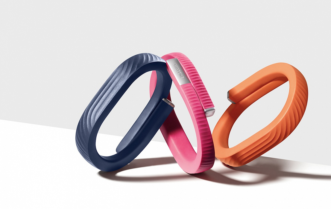 Jawbone Up24 L (JL01-19L-EM1) - спортивный браслет-шагомер (Pink Coral) купить в интернет-магазине icover
