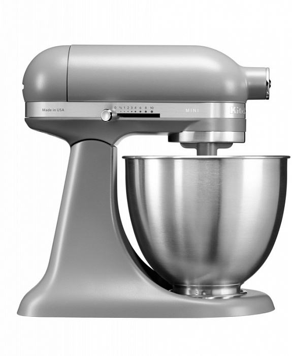 Планетарный миксер KitchenAid Artisan Mini 5KSM3311XEFG (Matte Gray) купить в интернет-магазине icover