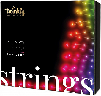 Smart-гирлянда Twinkly Strings RGB 100 (TWS100STP-BEU)