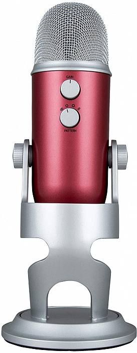 Конденсаторный микрофон Blue Microphones Yeti (Steel Red) купить в интернет-магазине icover