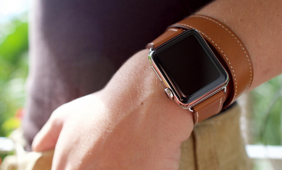 Ремешок Cozistyle Double Tour Leather (CDLB018) для Apple Watch/Series SE/6/2/3/4 42/44mm (Tan) купить в интернет-магазине icover