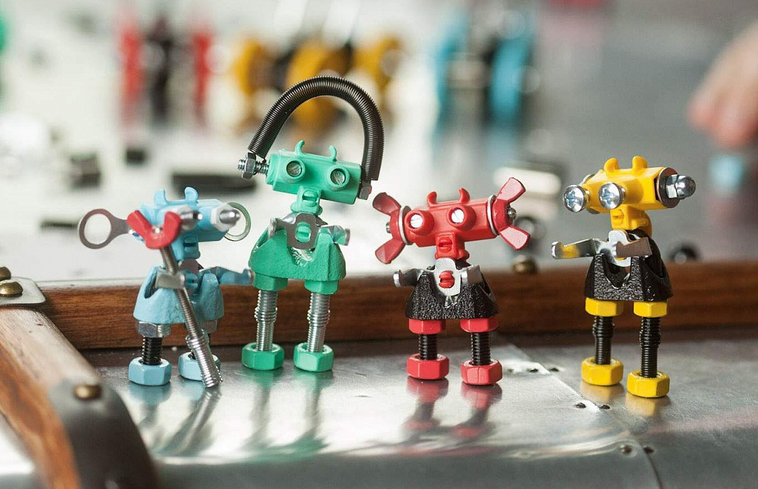 Конструктор Fat Brain Toys The Offbits InfoBit (OB0203) купить в интернет-магазине icover