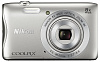 Фотоаппарат Nikon Coolpix S3700 (Silver) купить в интернет-магазине icover