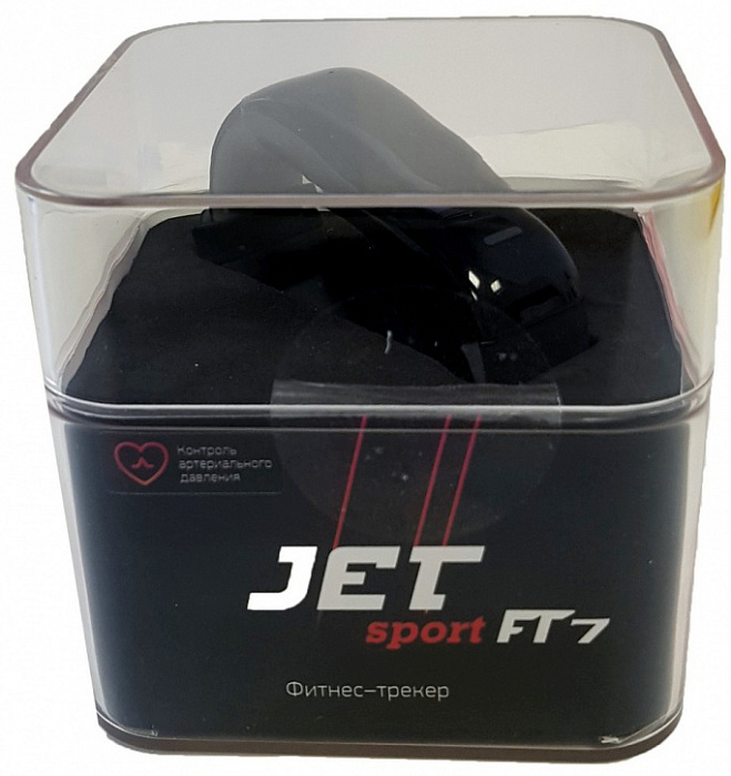 Фитнес-браслет Jet Sport FT-7 (Black) купить в интернет-магазине icover