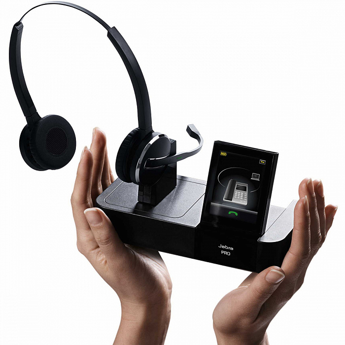 Беспроводная гарнитура Jabra PRO 9460 Duo 9460-29-707-101 (Black) купить в интернет-магазине icover