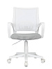 Кресло офисное Domfy DK X-ROOM TW-15 сетка/ткань/пластик (Morris-1/White) купить в интернет-магазине icover