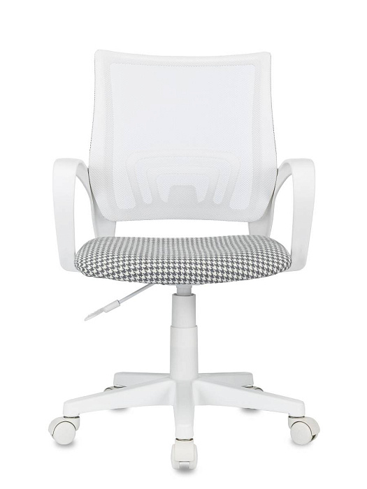 Кресло офисное Domfy DK X-ROOM TW-15 сетка/ткань/пластик (Morris-1/White) купить в интернет-магазине icover
