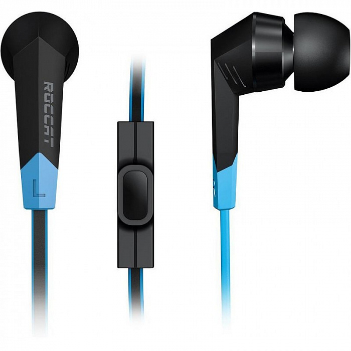 Roccat Syva (ROC-14-100) - проводная гарнитура (Black/Blue) купить в интернет-магазине icover