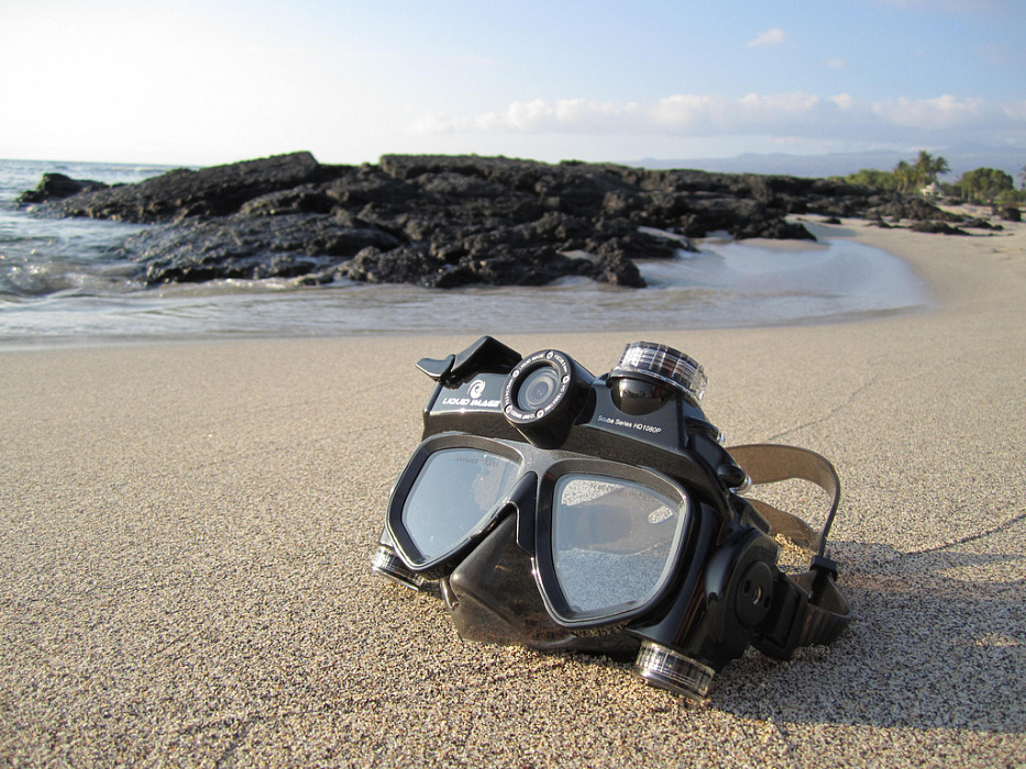 Liquid Image Scuba Series HD 1080P - маска для дайвинга купить в интернет-магазине icover