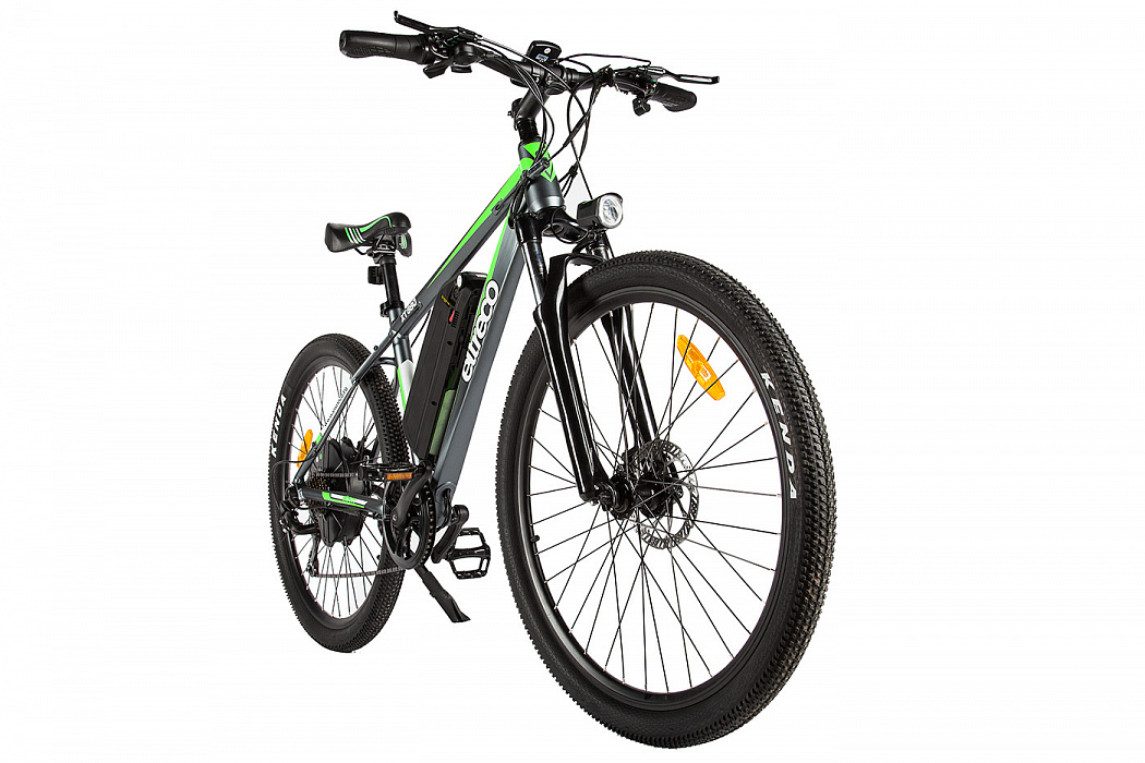 Велогибрид Eltreco XT 880 021593-2002 (Black/Green) купить в интернет-магазине icover