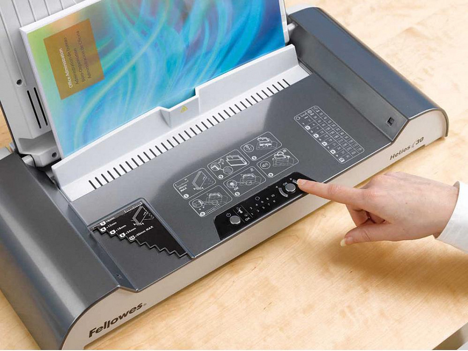 Термопереплетчик Fellowes Helios 30 (FS-56410) купить в интернет-магазине icover
