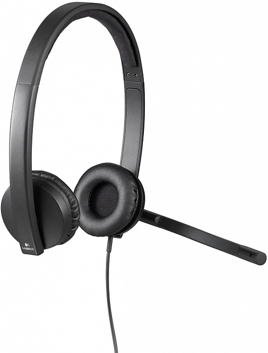Наушники с микрофоном Logitech H570e 981-000575 (Black) купить в интернет-магазине icover