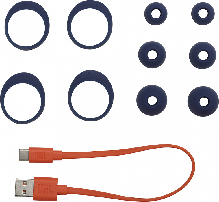 Беспроводные наушники JBL Live Free NC+ TWS (Blue) купить в интернет-магазине icover