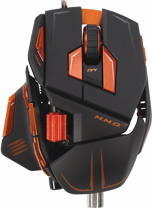 Проводная мышь Mad Catz M.M.O.7 Gaming Mouse (MCB437130002/04/1) купить в интернет-магазине icover