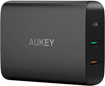 Сетевое зарядное устройство Aukey Wall Charger PD/QC 3.0 USB-C PA-Y13 (Black)