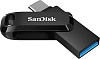 Флеш-накопитель SanDisk Ultra Dual Drive Go (SDDDC3-064G-G46) USB-C/A 64GB (Black) купить в интернет-магазине icover