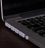i-Blason Anti Dust Cup 12psc - заглушки портов для MacBook Pro Retina/ Macbook Air (Transparent) купить в интернет-магазине icover