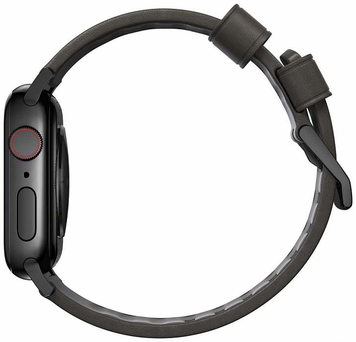 Ремешок Nomad Active Modern Strap (NM1A4MB000) для Apple Watch Series SE/6/2/3/4 42/44 mm (Brown/Black) купить в интернет-магазине icover