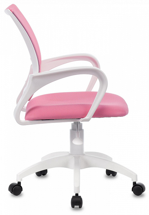 Офисное кресло Бюрократ CH-W695NLT/PK/TW-13A (Pink/White) купить в интернет-магазине icover