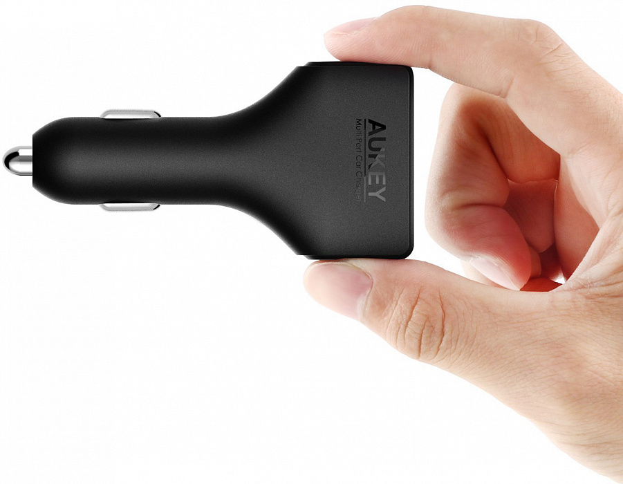 Автомобильное зарядное устройство Aukey CC-Y3 (Black) купить в интернет-магазине icover