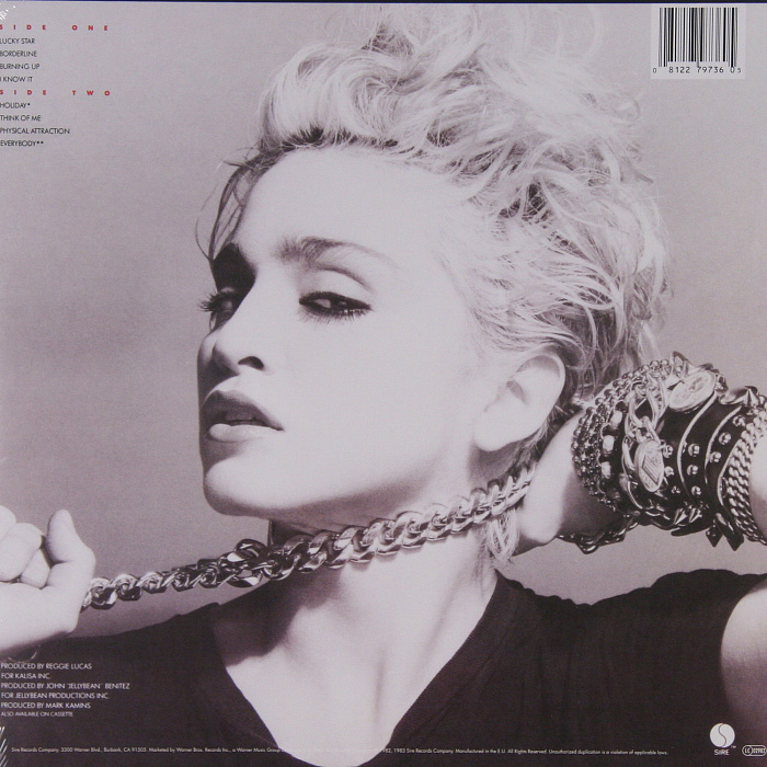 Виниловая пластинка Madonna - Madonna (2012) купить в интернет-магазине icover