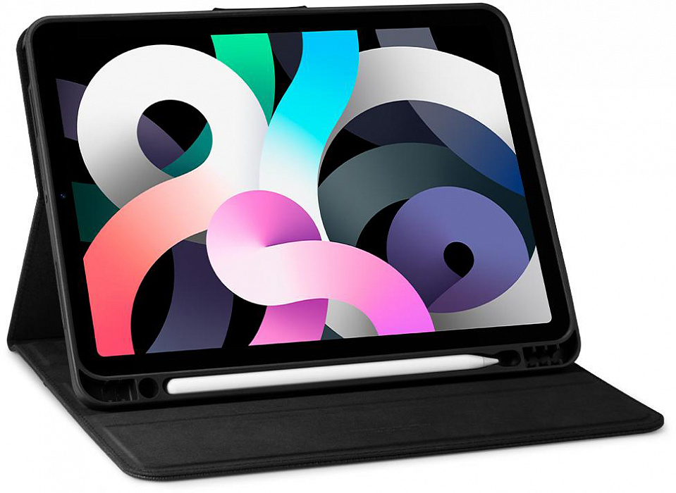 Чехол Spigen Liquid Air Folio (ACS02246) для iPad Air 10.9" 2020 (Black) купить в интернет-магазине icover