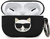 Чехол Karl Lagerfeld Silicone Case (KLACAPSILCHBK) для AirPods Pro (Black) купить в интернет-магазине icover