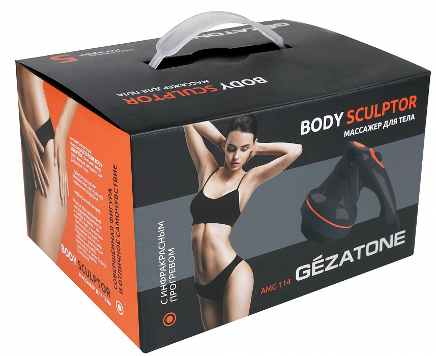 Массажер для тела Gezatone Body Sculptor AMG114 (Black) купить в интернет-магазине icover
