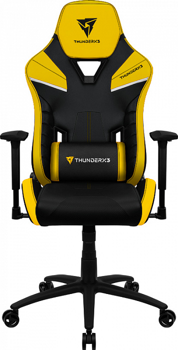Игровое кресло ThunderX3 TC5 (Bumblebee Yellow) купить в интернет-магазине icover